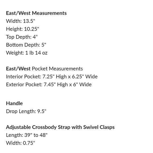 Cinnamon Bear E/W Lola Crossbody Bag - Picture 7 of 7